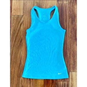 Nike Girls' Medium Teal Dri Fit Tank